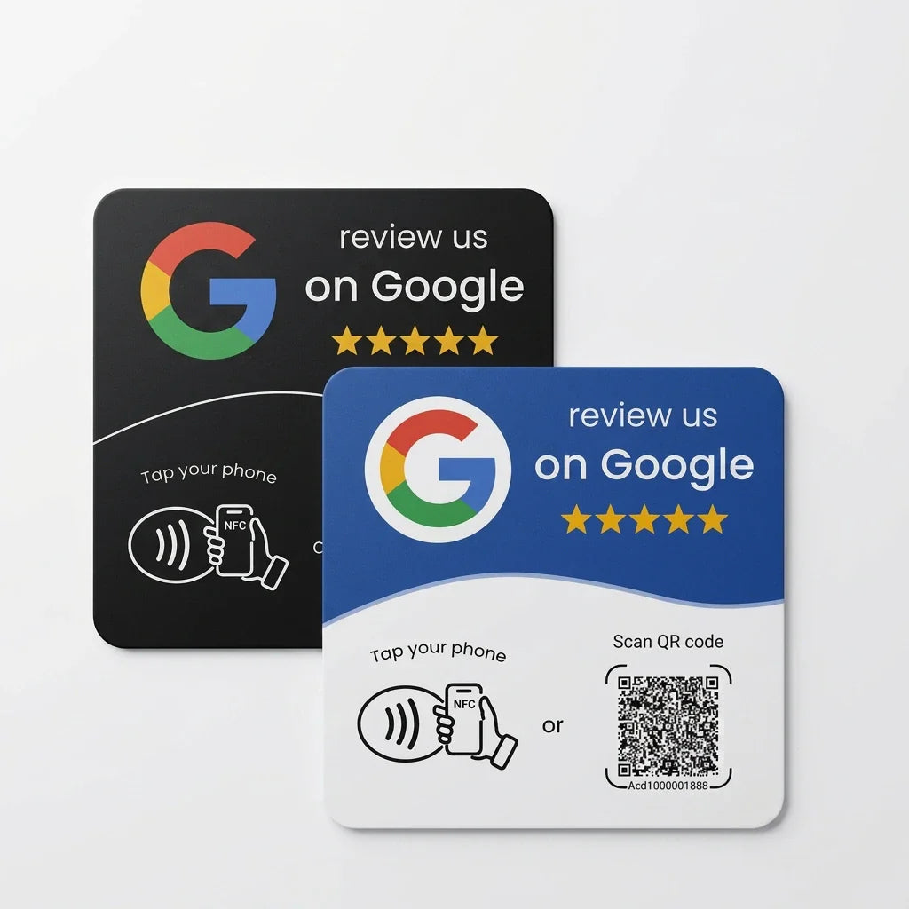 Instant 5-Star Review Card
