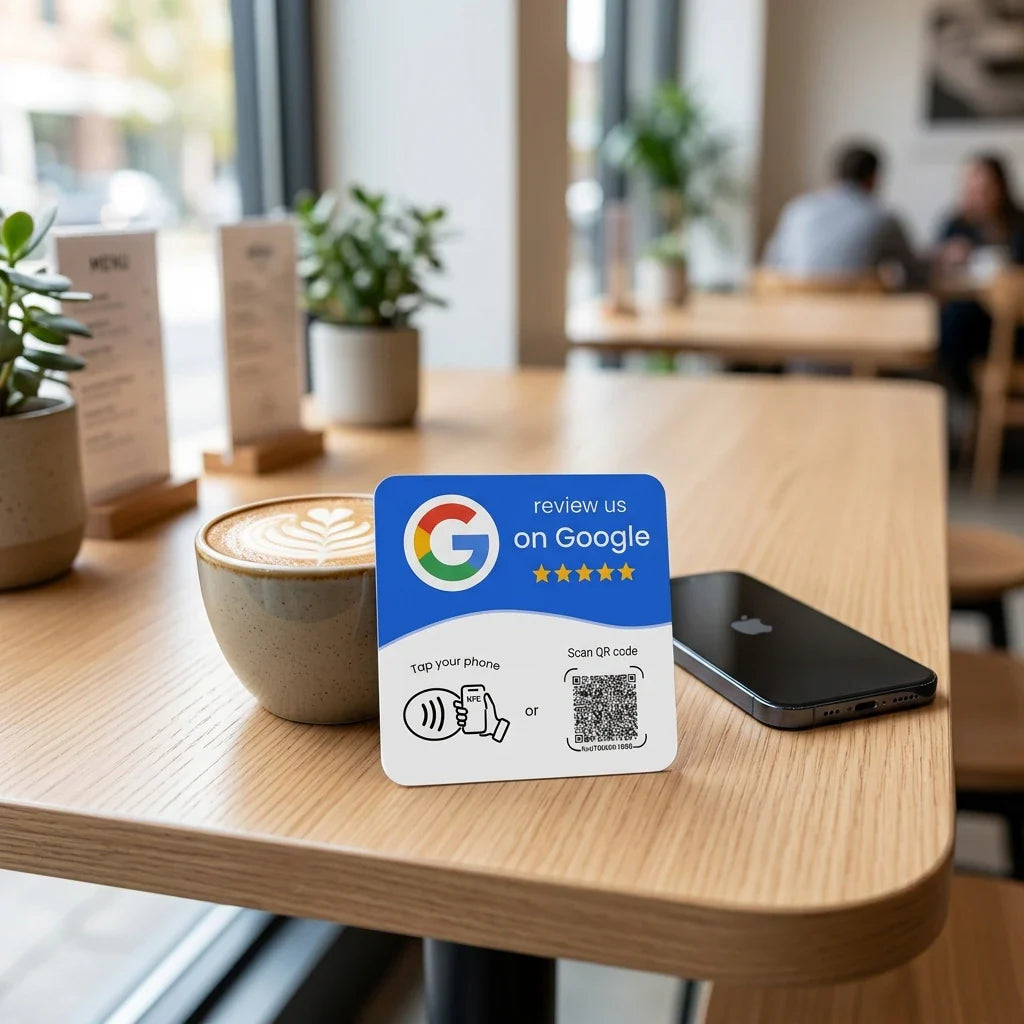 Instant 5-Star Review Card